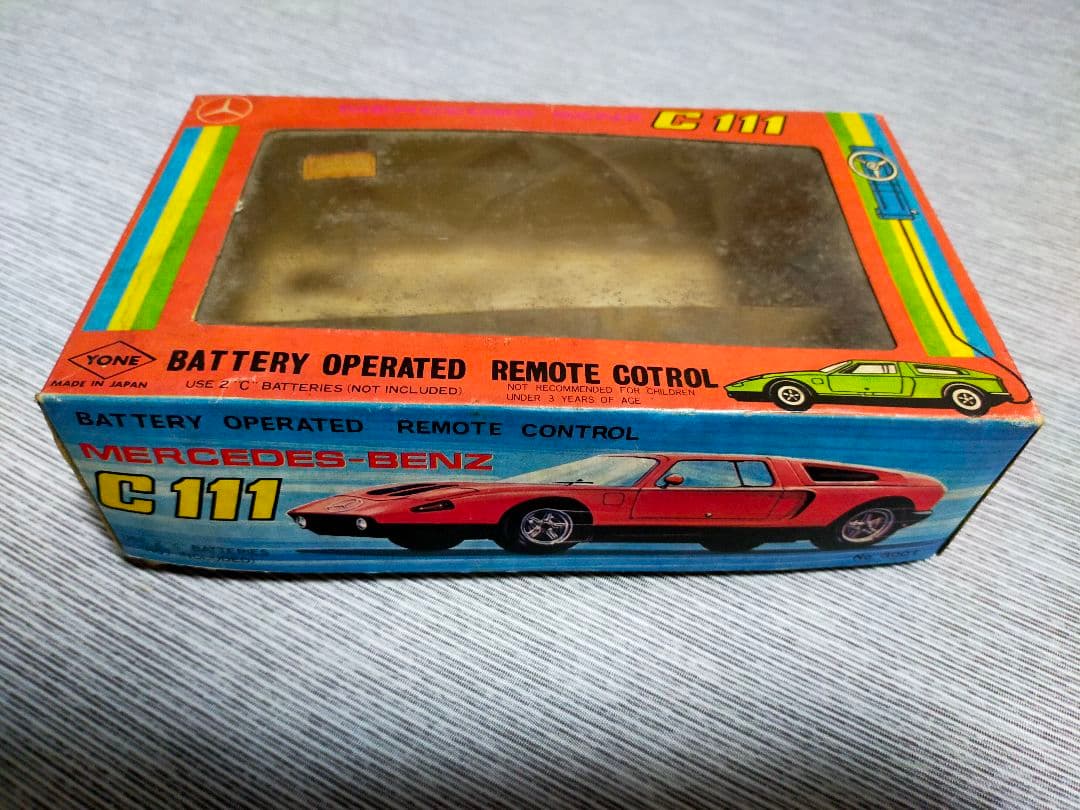 メルセデスベンツ C111 リモコンカー ブリキ