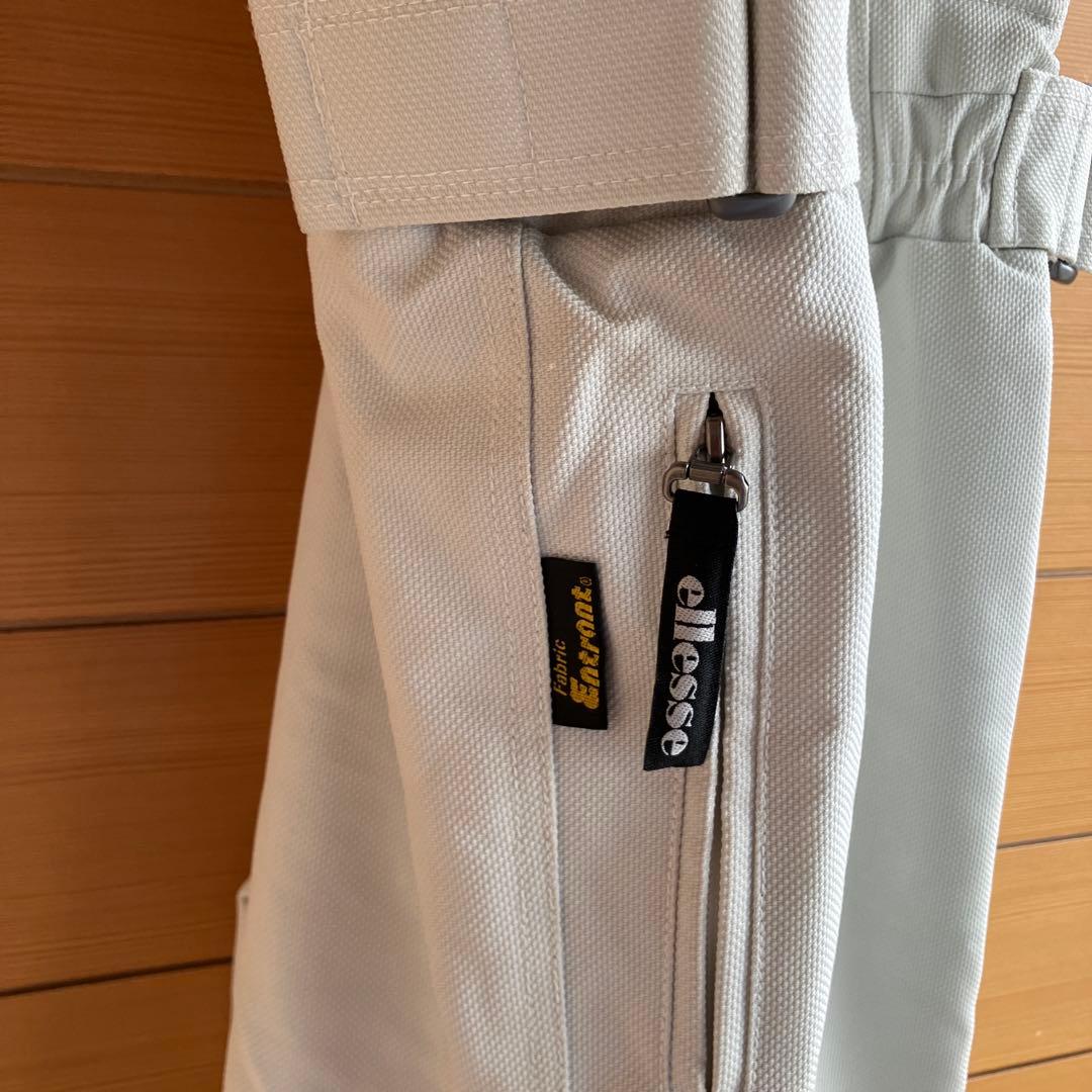美品ellesse スキースノーボードウェア上下セットSサイズ　手袋付き