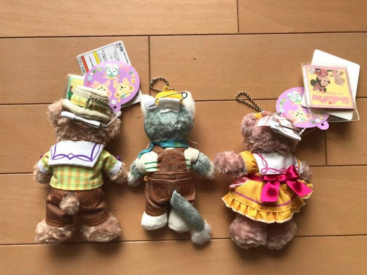 ディズニーシーCape Cod Springtime ダッフィぬいぐるみバッチ