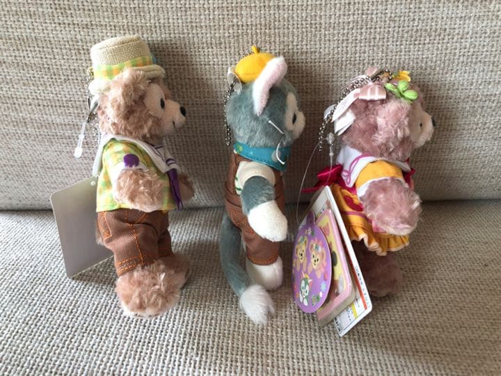 ディズニーシーCape Cod Springtime ダッフィぬいぐるみバッチ