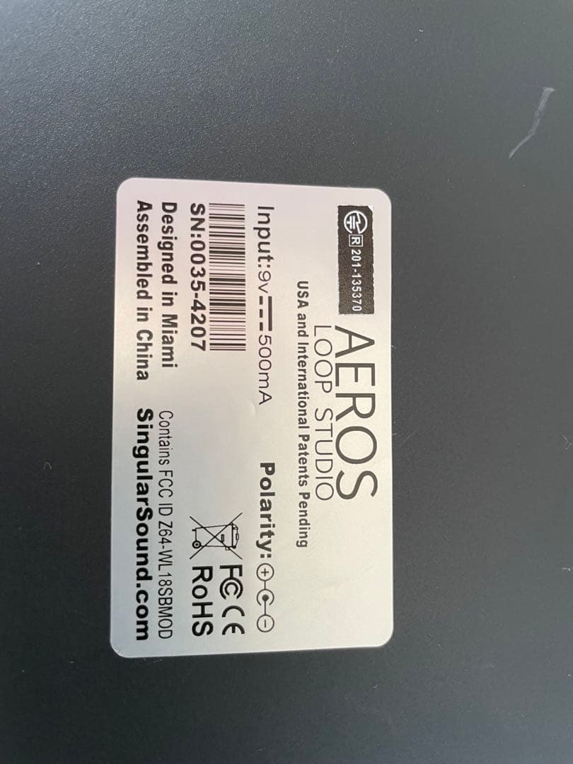 【最終値下げ】AEROS LOOP STUDIO 高性能ルーパー
