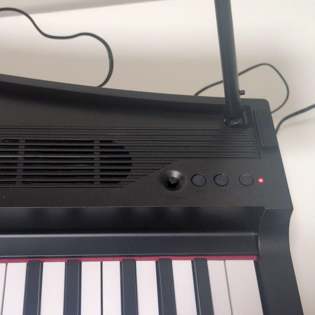 KORG micro PIANO 日本製 電子ピアノ コルグ レッド61鍵盤