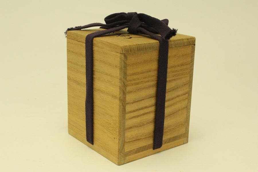 茶道具 備前 文淋茶入 美品(A781)