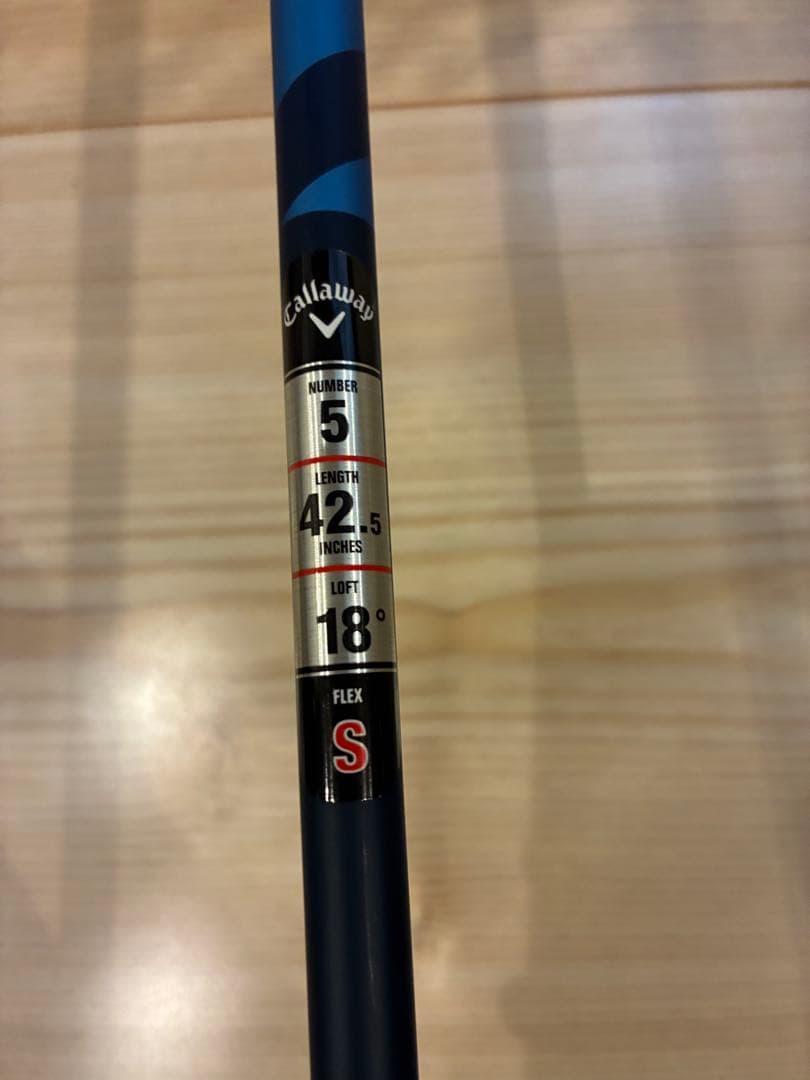 極美品Callaway PARADYM 5W18° VENTUS 5-S