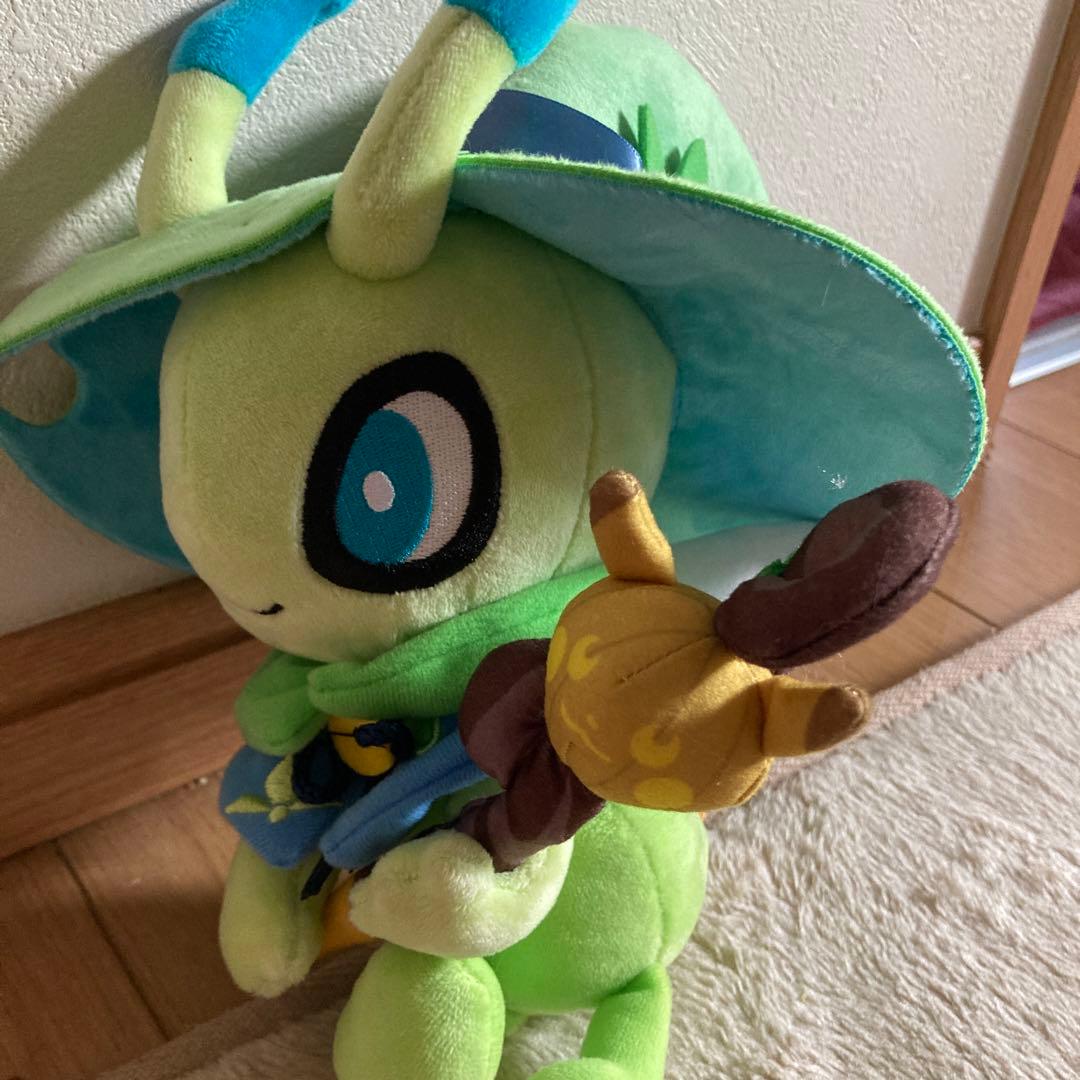 ポケモンセンター限定　セレビィ　ぬいぐるみ　 ハロウィンフェスティバルver.