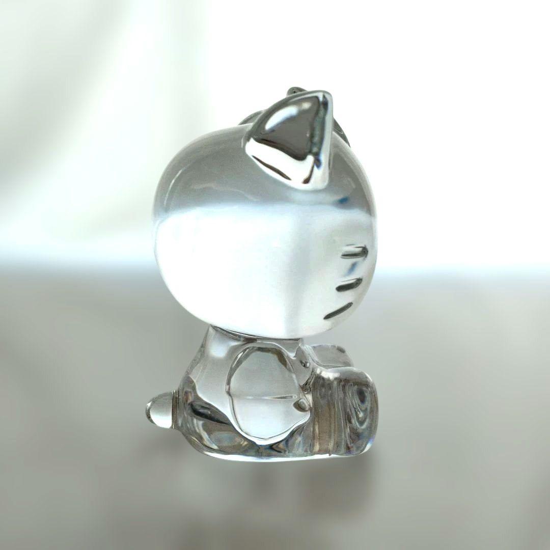 【新品】バカラ　キティ　Kitty　ハローキティ　フィギュア　限定品　箱付き