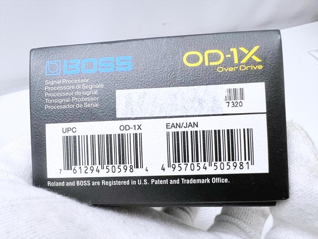動作品　美品　BOSS　OD-1X　エフェクター オーバードライブ