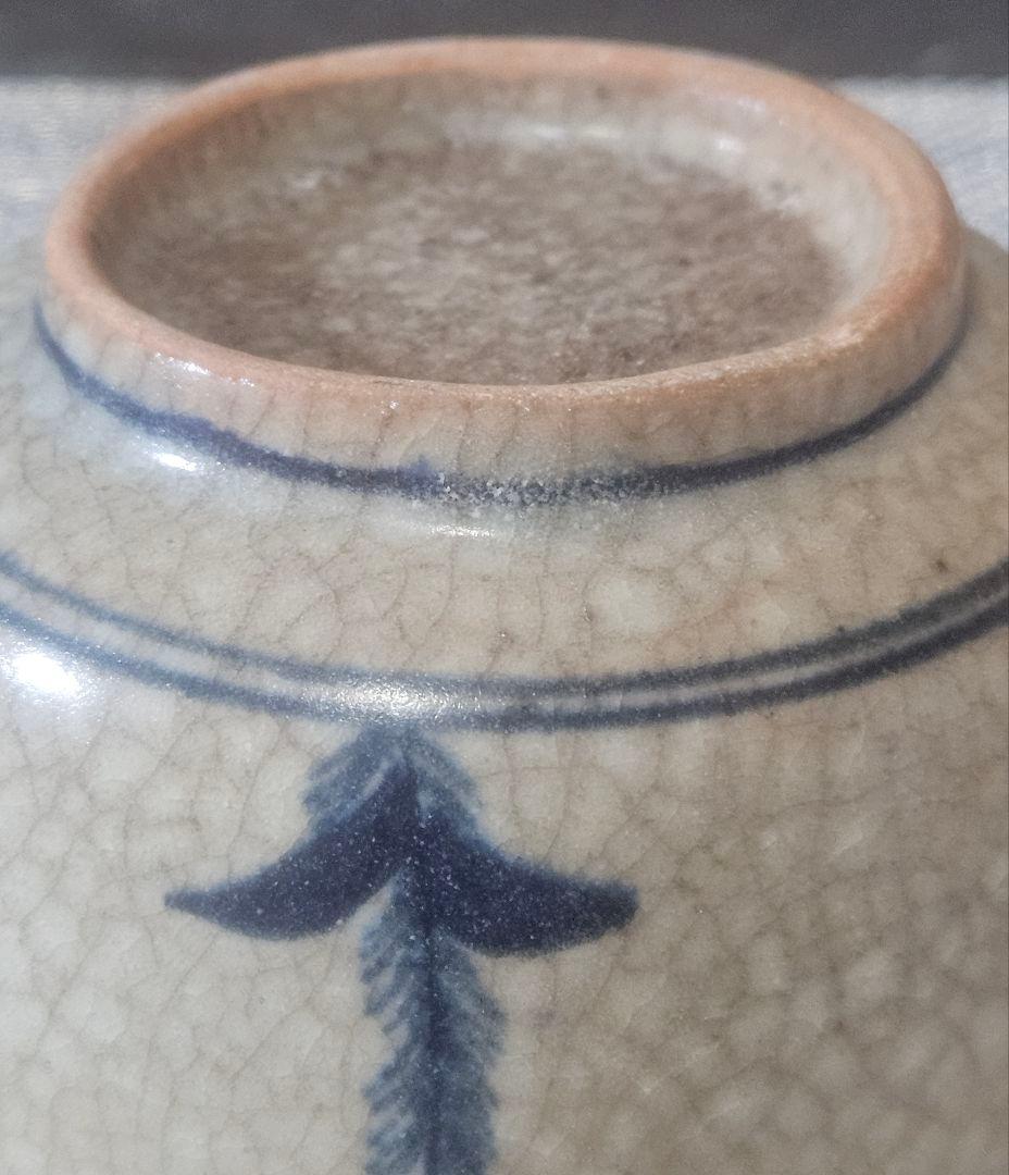 【名品❗】17〜18世紀　中国古陶磁器　南方系　古安南　安南染付　茶碗　向付2客