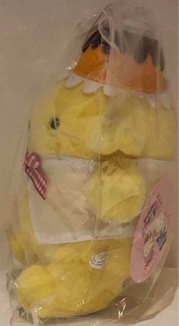 サンリオ ポムポムプリン ぬいぐるみ　1999年 新品タグ付き　❣️激レア❣️