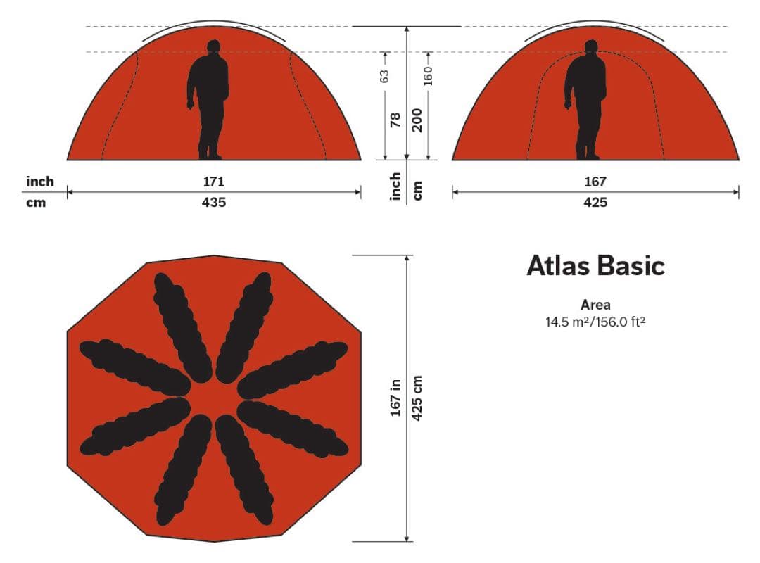 HILLEBERG ATLAS アトラス サンド 新品・未使用