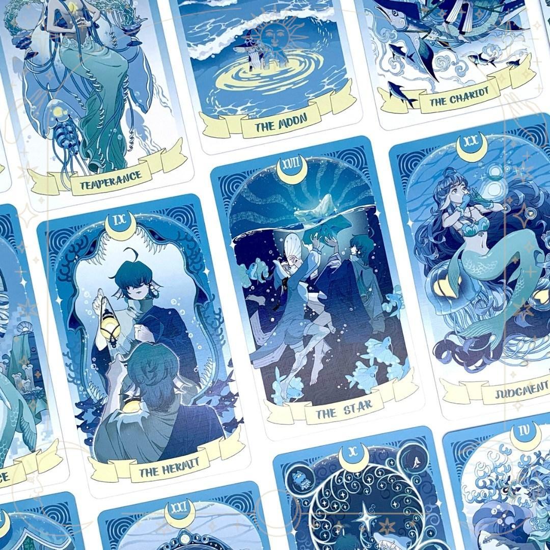 【正規品タロットカード】レア✨クラウドファンディング完売品✨月光の海のタロット