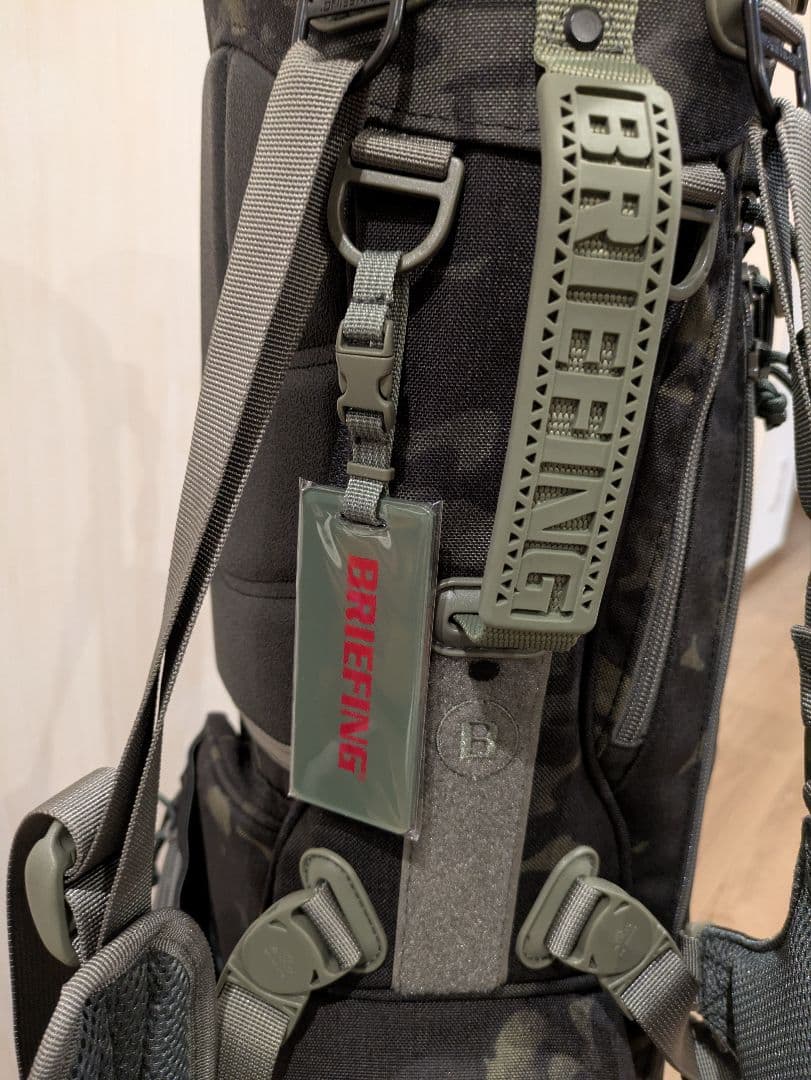BRIEFING スタンドキャディバッグ CR-4 WOLF GRAY
