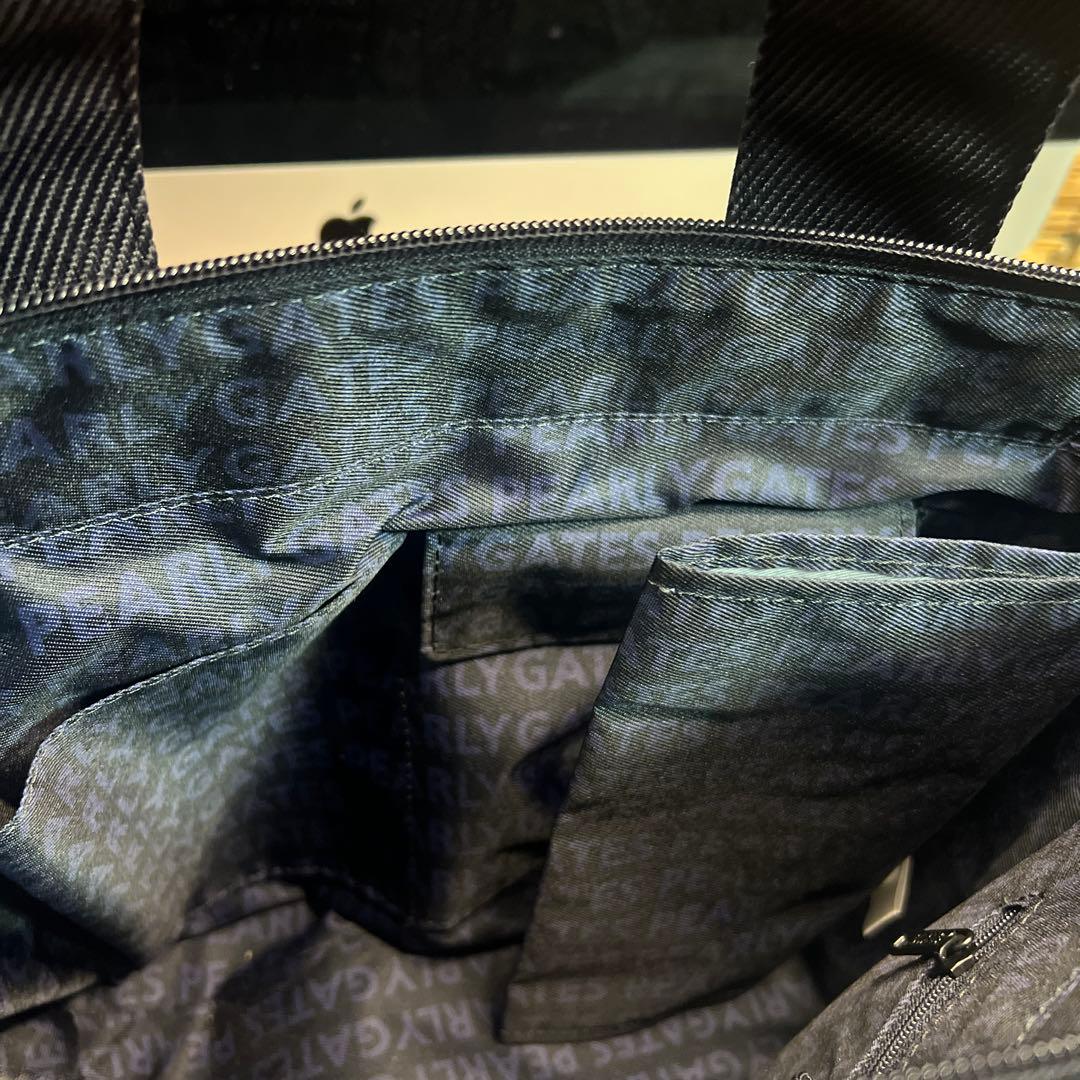 PEARLY GATES 黒 カートバッグ