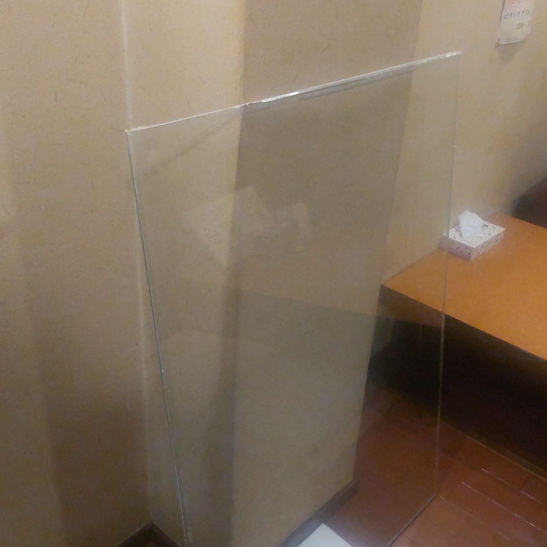 店舗用、断熱硝子、強化硝子、1000x715