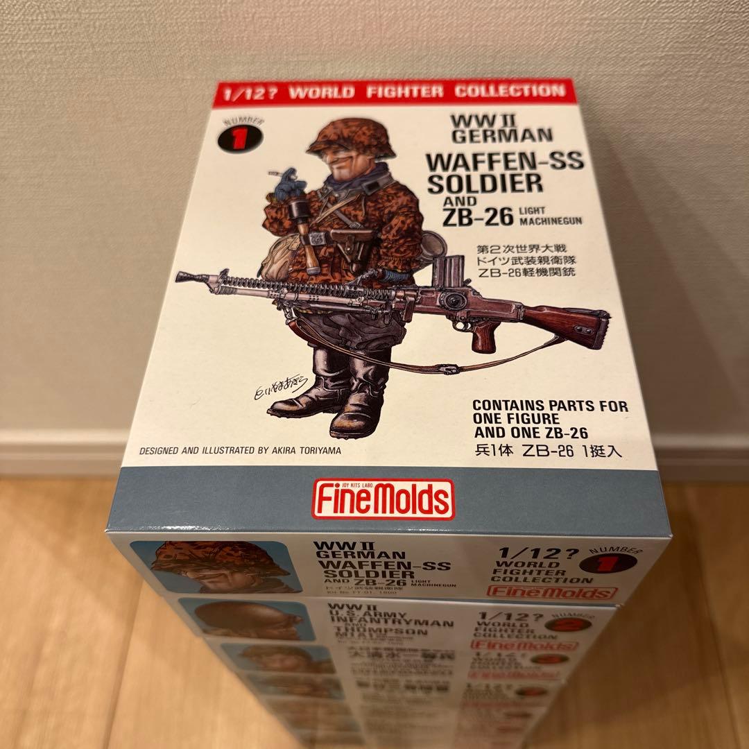 【鳥山明】ファインモールド1/12 ワールドファイターコレクション 7種セット