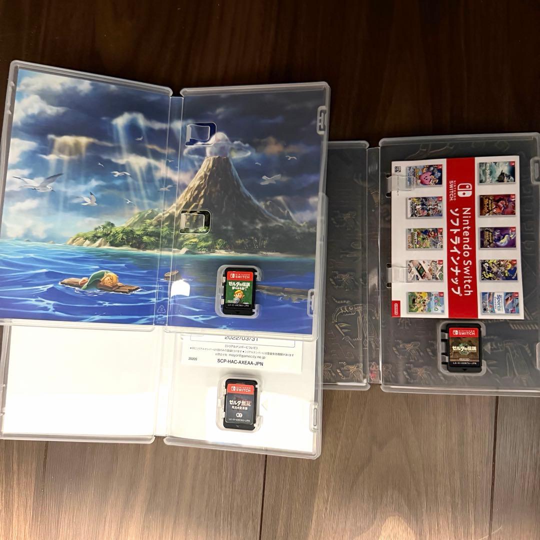中古　ゼルダの伝説3種類セット　Switch ソフト