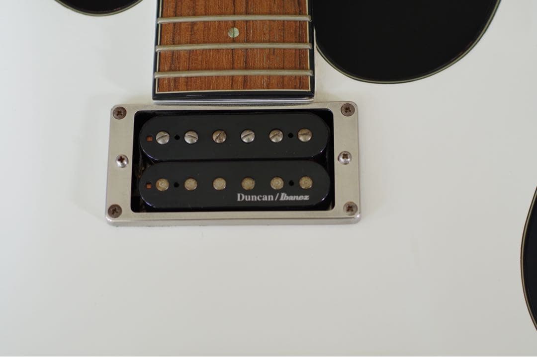 希少白！Ibanez SZ320EX 美品 DuncanPU＋新品ギグバッグ付！