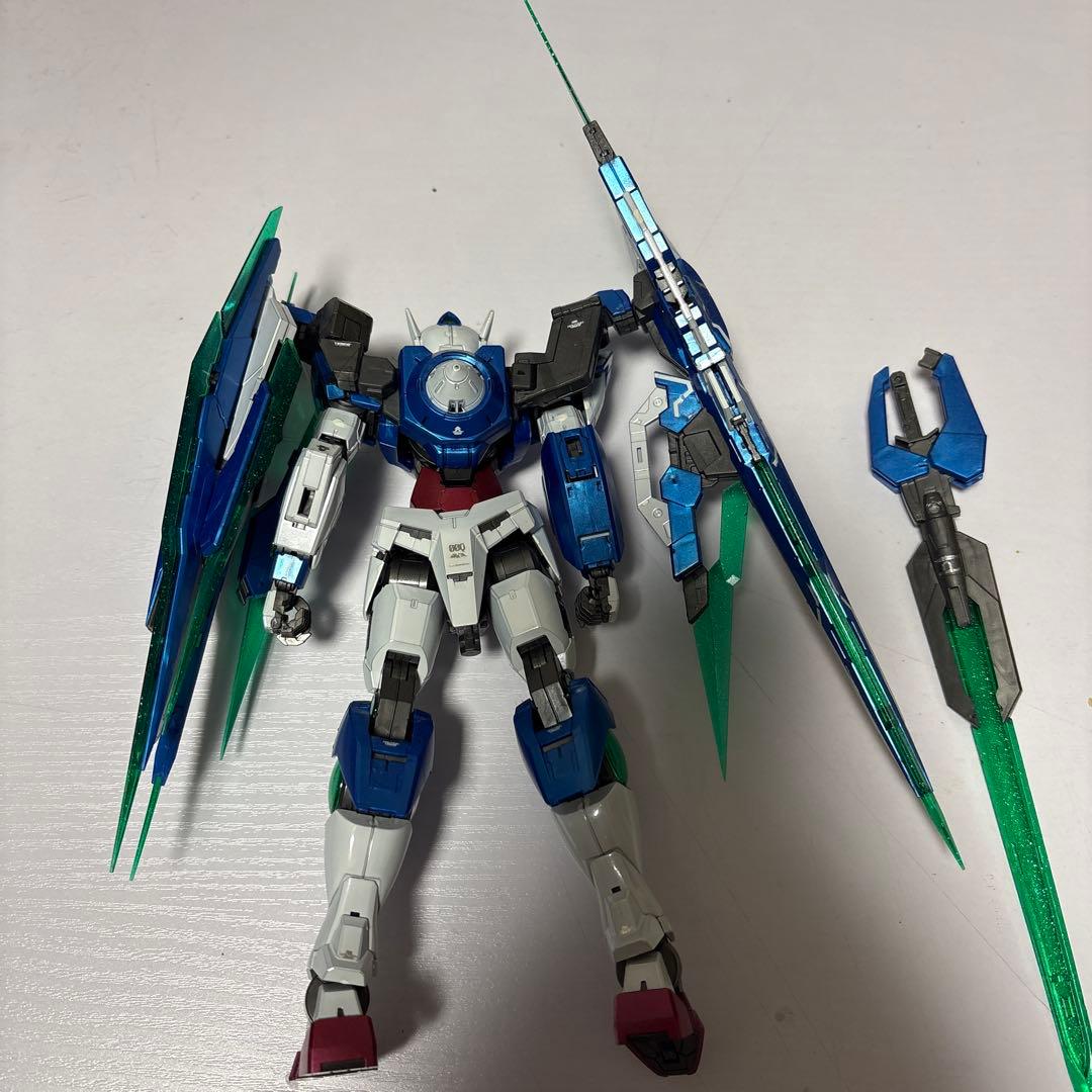 [組立済] ダブルオークアンタ フルセイバー スペシャルコーティング ガンプラ