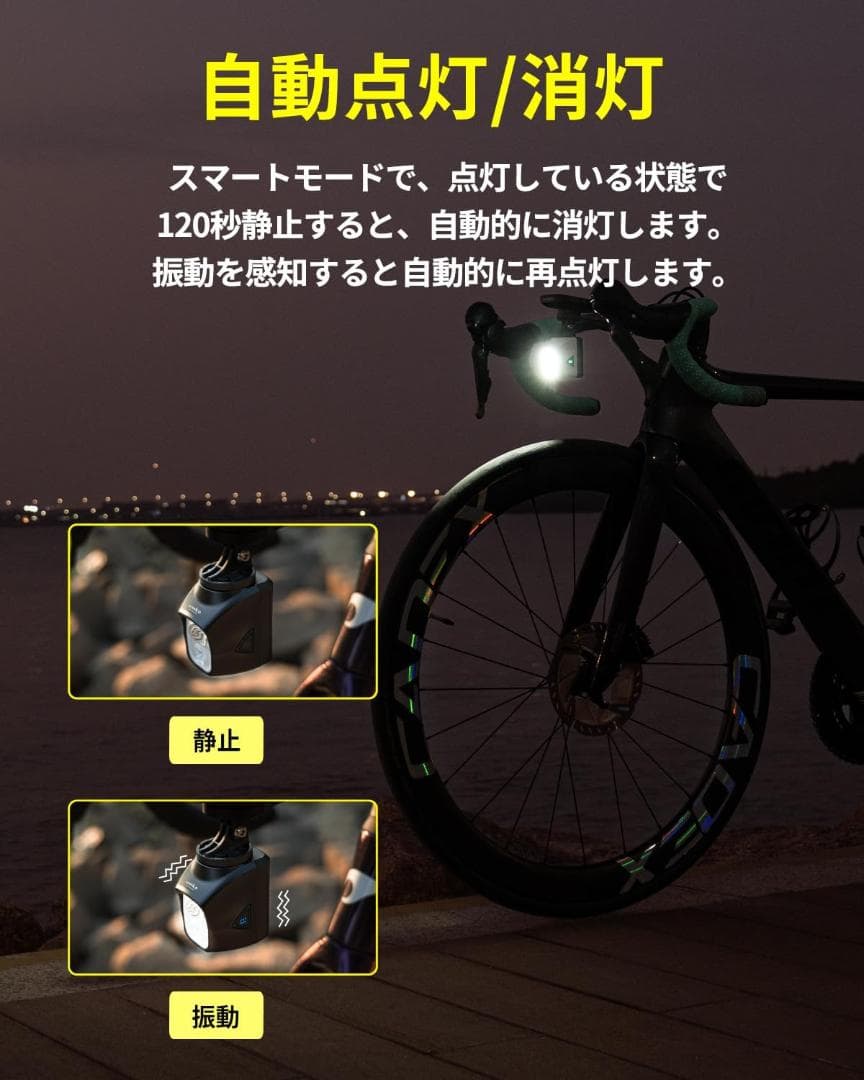 TOWILDライト GARMINマウント 1700ルーメン 4000mAh大容量