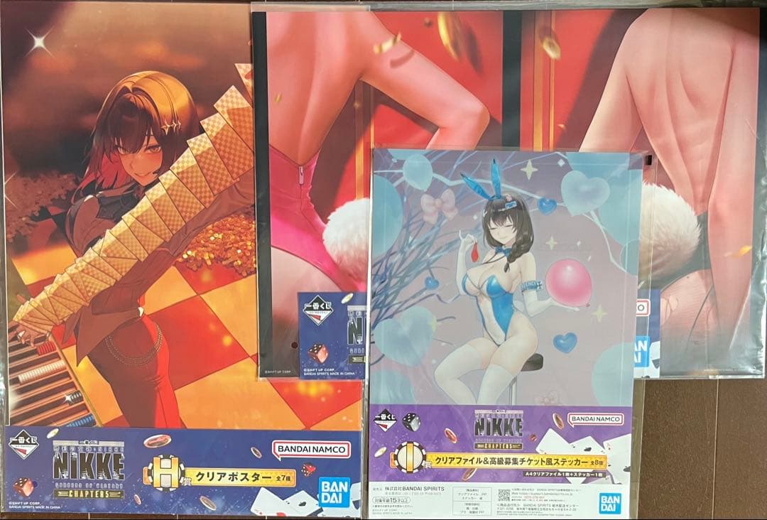 勝利の女神 NIKKE 一番くじ A D E F ラストワン賞　おまけ付き