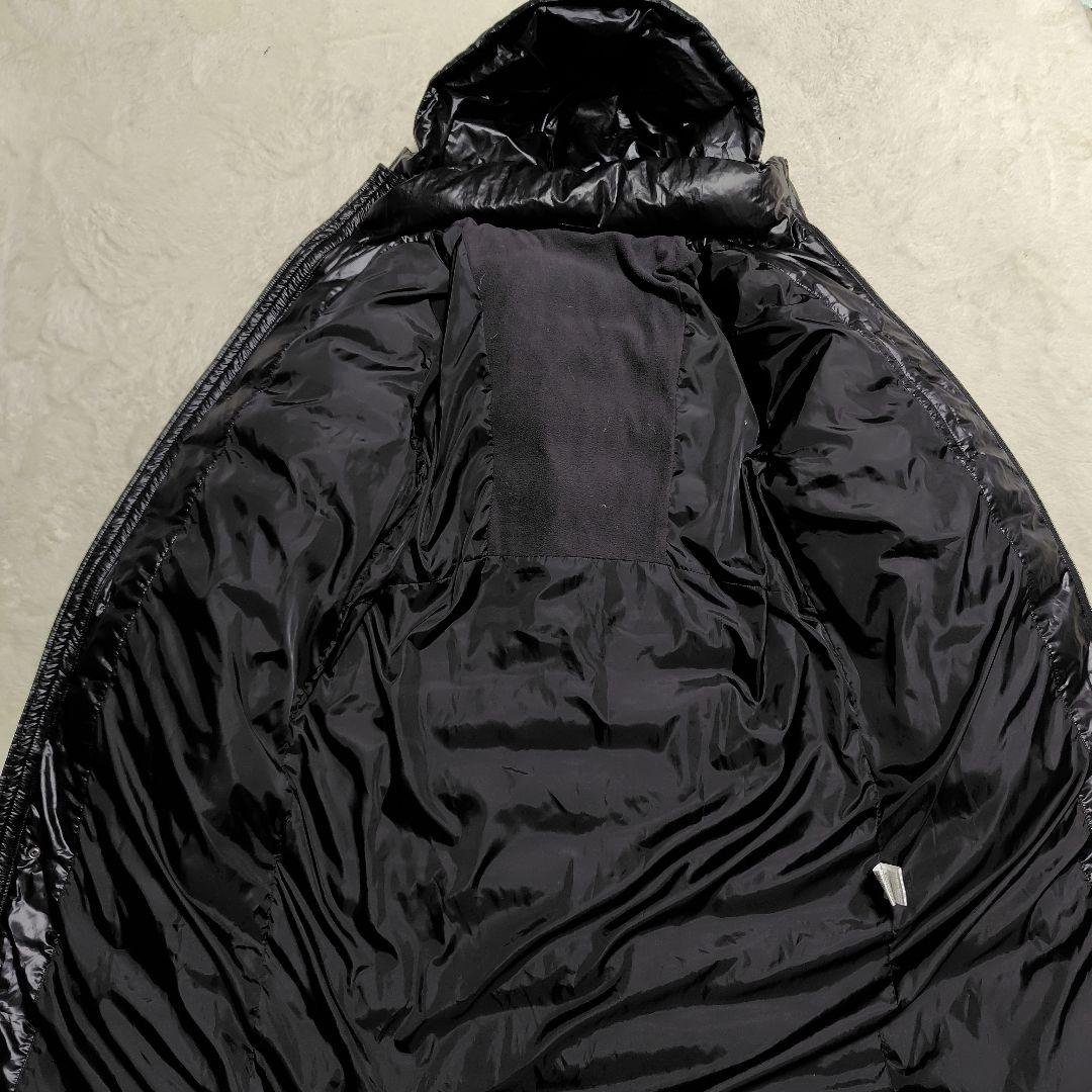 【極美品】X-united ベンチコート ロング ダウンコート 黒 メンズL