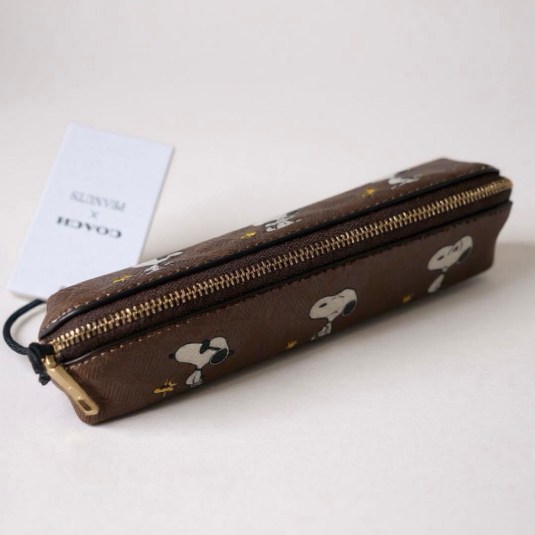 ⭐︎新品タグ付⭐︎【限定】COACH スヌーピー ポーチ/ペンケース