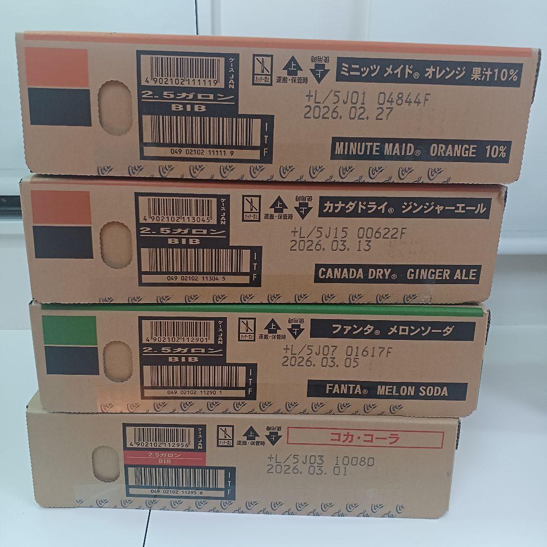 黒にんにくほんぽ(1)【①ミニッツメイド④コーラ原液シロップ】