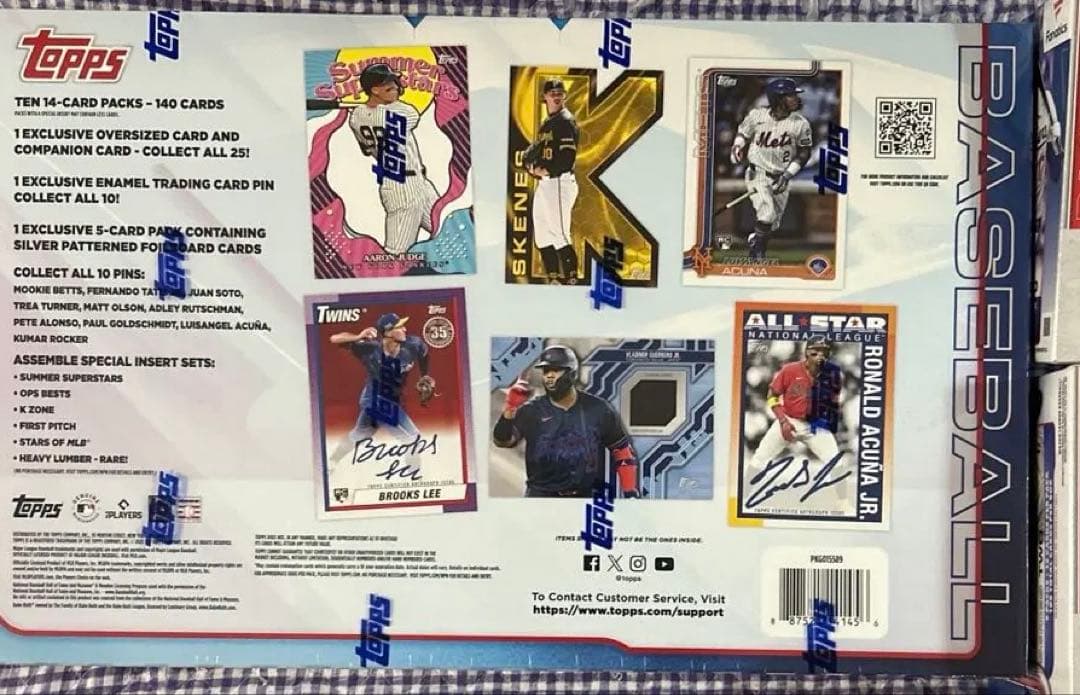 その他 2025 topps MLB Series 2 super box