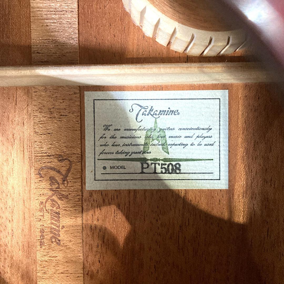 Takamine PT508 エレクトリック・アコースティックギター