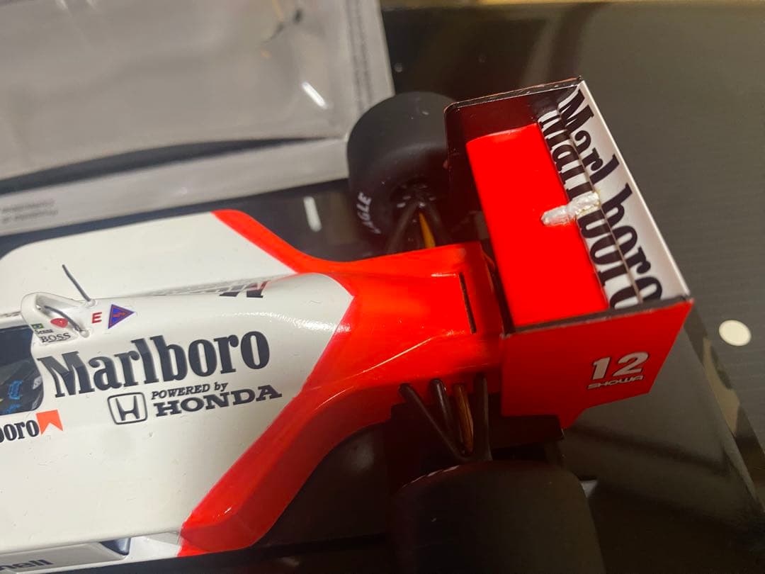 1/24 ビッグスケールF1 マクラーレンMP4/4ホンダ#12 アイルトンセナ
