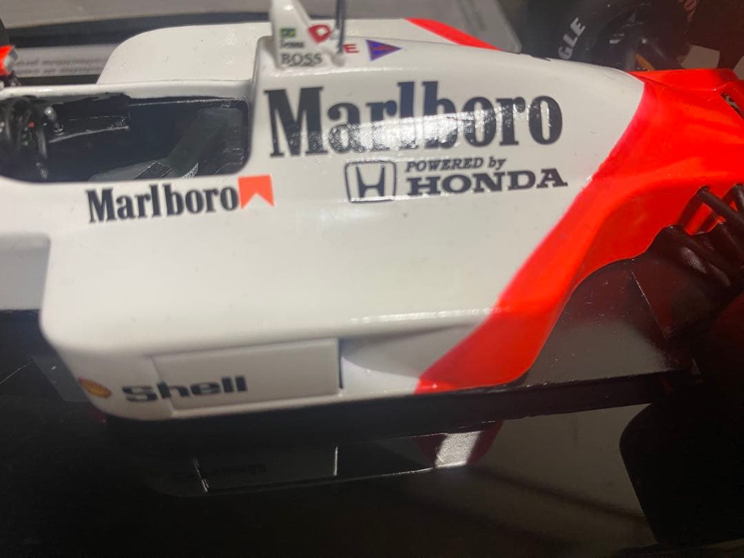 1/24 ビッグスケールF1 マクラーレンMP4/4ホンダ#12 アイルトンセナ