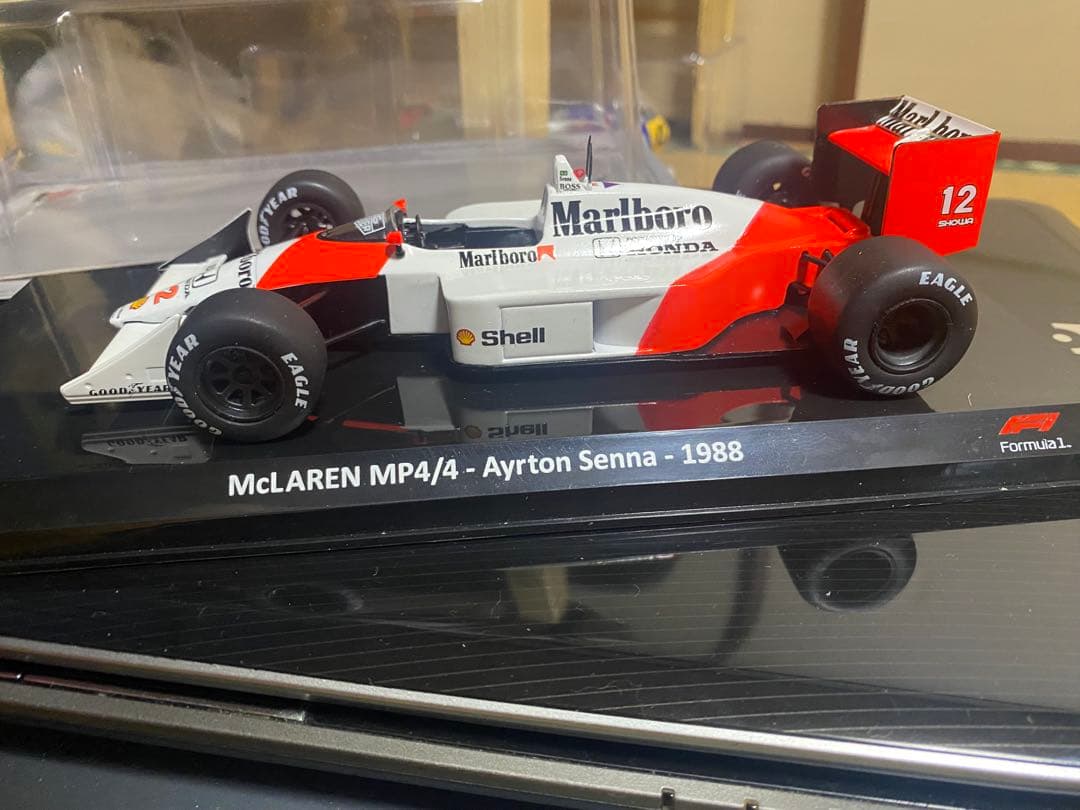1/24 ビッグスケールF1 マクラーレンMP4/4ホンダ#12 アイルトンセナ