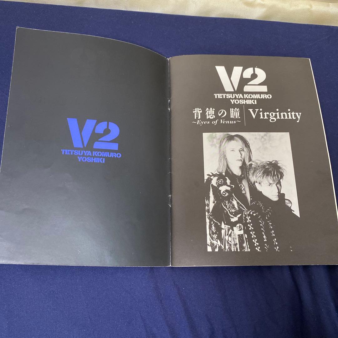 【レア】V2 背徳の瞳/Virginity バンドスコアYOSHIKI 小室哲哉