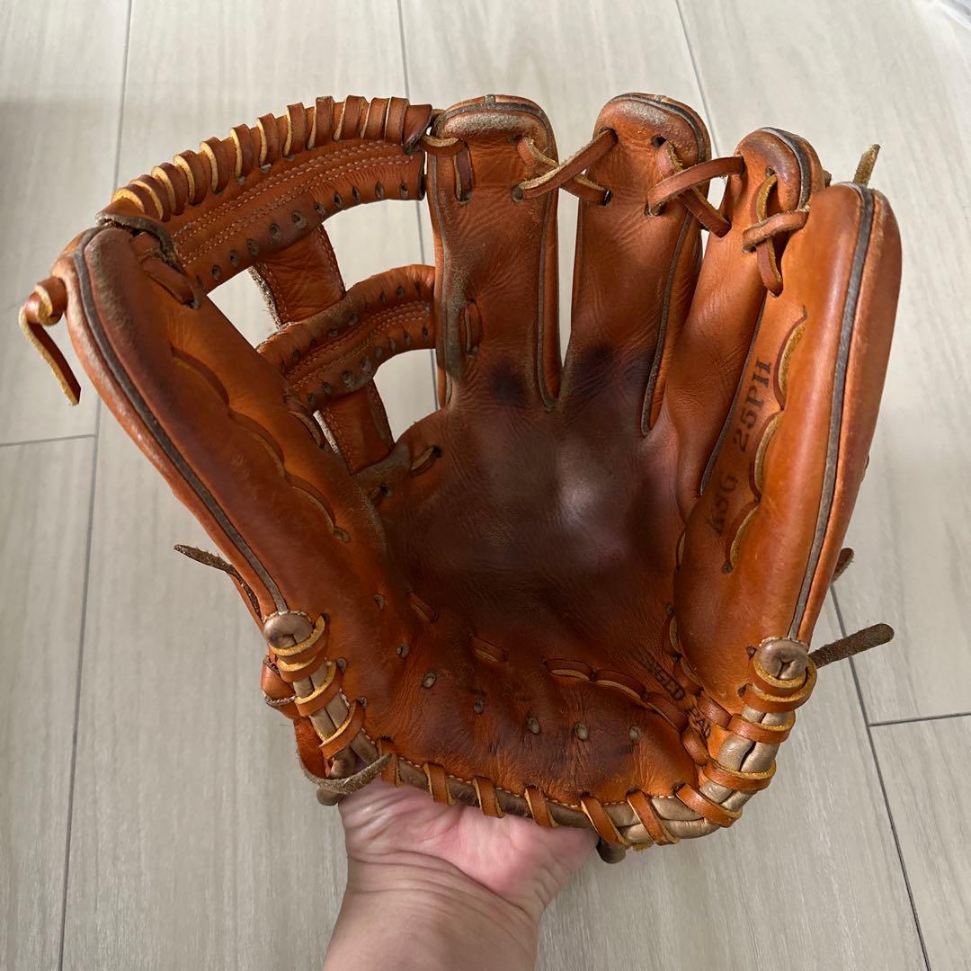 【レアラベル】久保田スラッガー　KSG 25PH 内野　硬式用