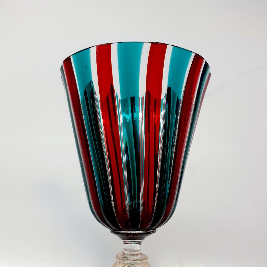 MURANO ムラノ ミルフィオリ 金彩 ドルフィン モチーフ グラス