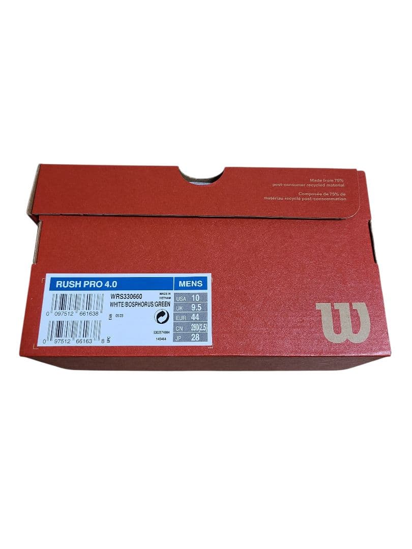 Wilson ラッシュプロ4.0 28cm オールコート用