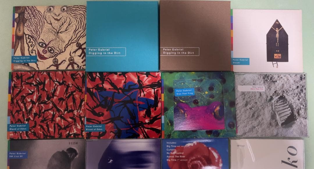 最終ピーターガブリエル 貴重シングルCD15作品まとめてpetergabriel