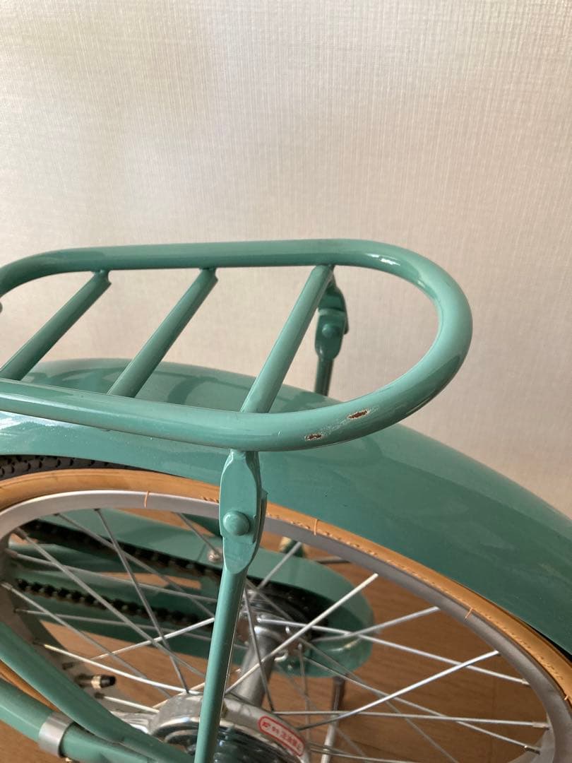 ブリヂストン hacchi 18インチ グリーン ハッチ 子供用自転車 美品