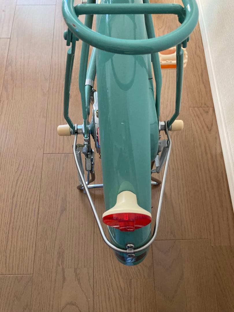 ブリヂストン hacchi 18インチ グリーン ハッチ 子供用自転車 美品