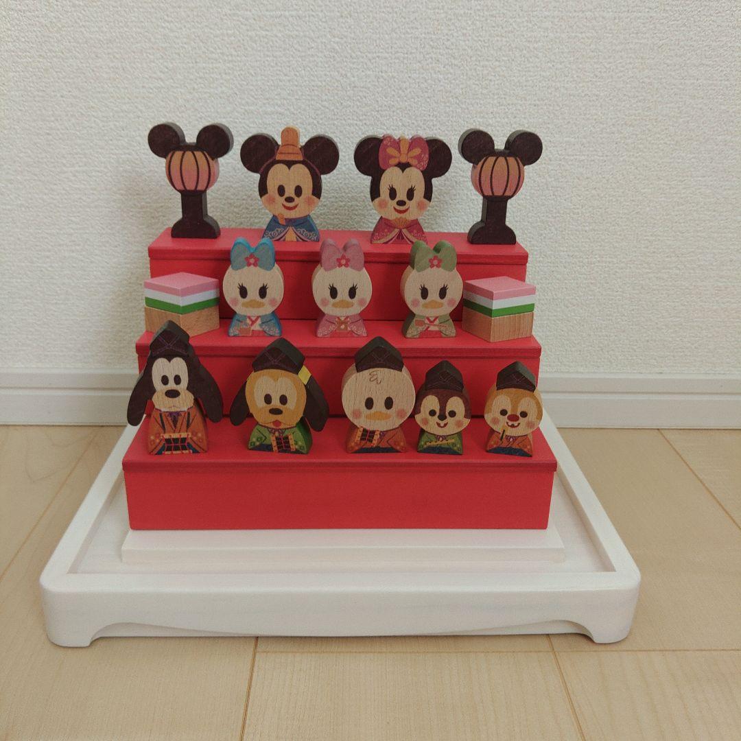 ✨セット売りでお得✨ひな祭り 雛人形 飾り セット✨ディズニー✨ 透明ケース付き