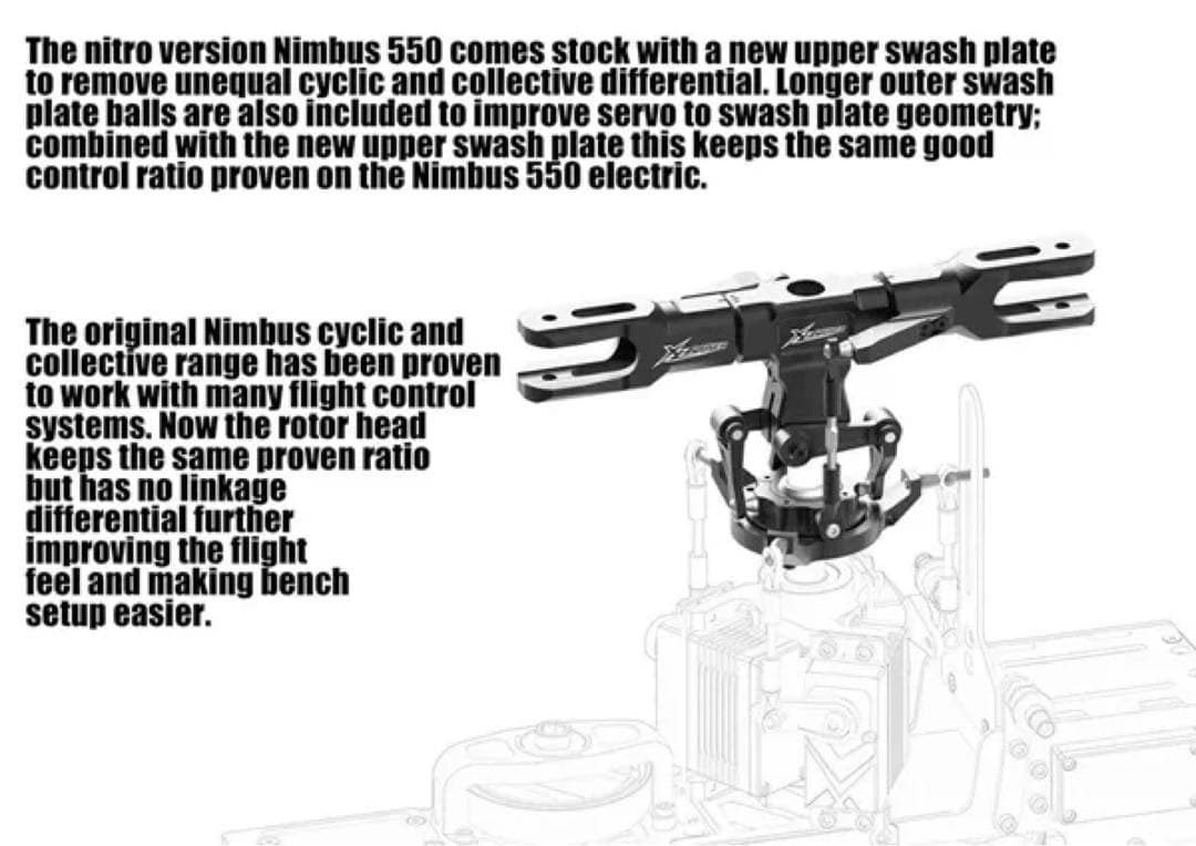 【新品・未開封】XLPower Nimbus550 NITRO組立キット