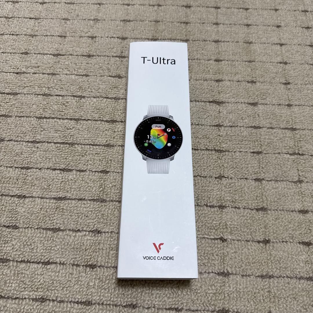 ボイスキャディ　T-Ultra ゴルフウォッチ　ホワイト
