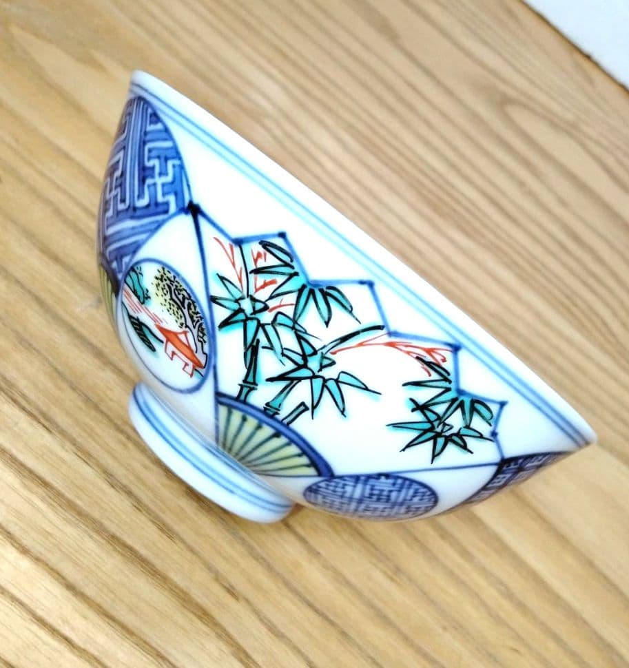 ☆ 宮永東山 清水焼 飯茶碗