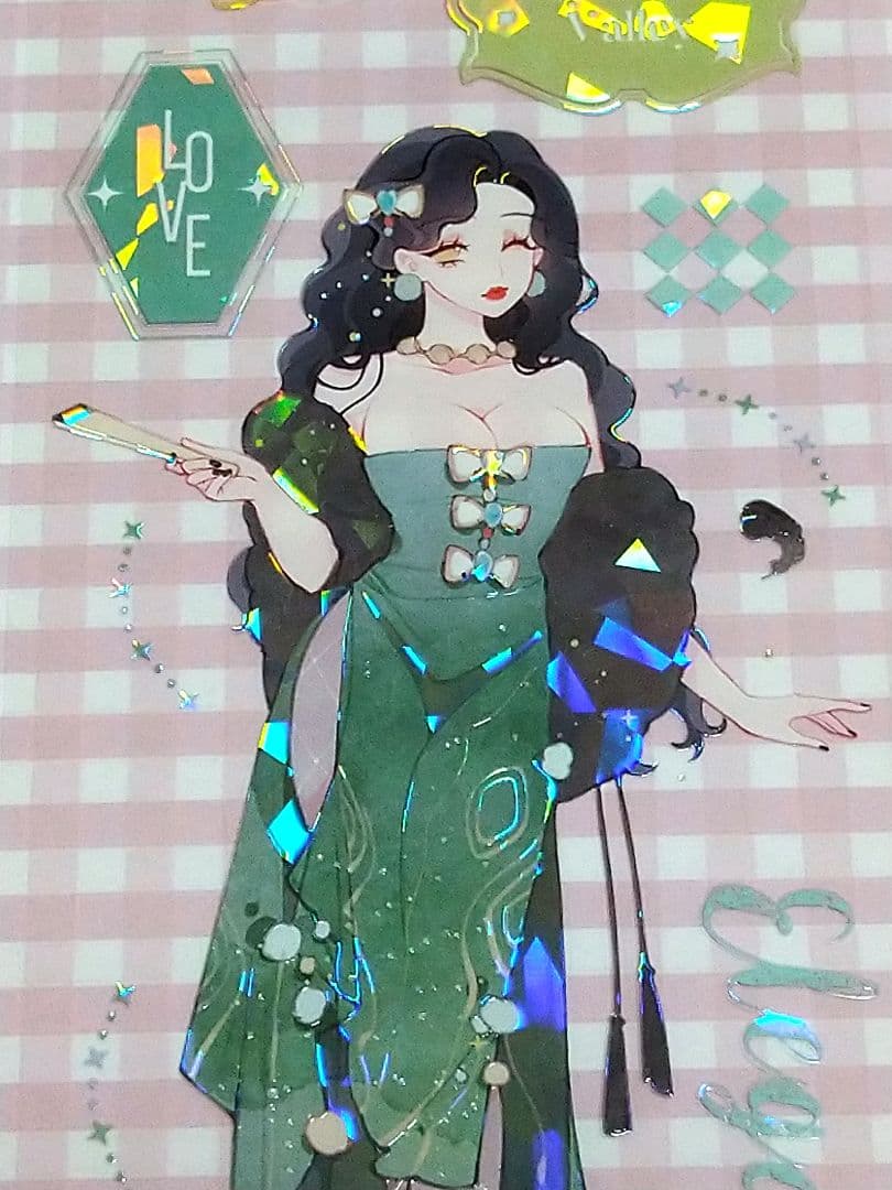 J1100＃辛妮庄园(贝壳光)柠檬树切り売り海外人物マステ女の子