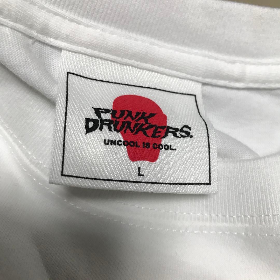 未使用 阪神タイガース L punkdrunkers パンクドランカーズ 長袖白