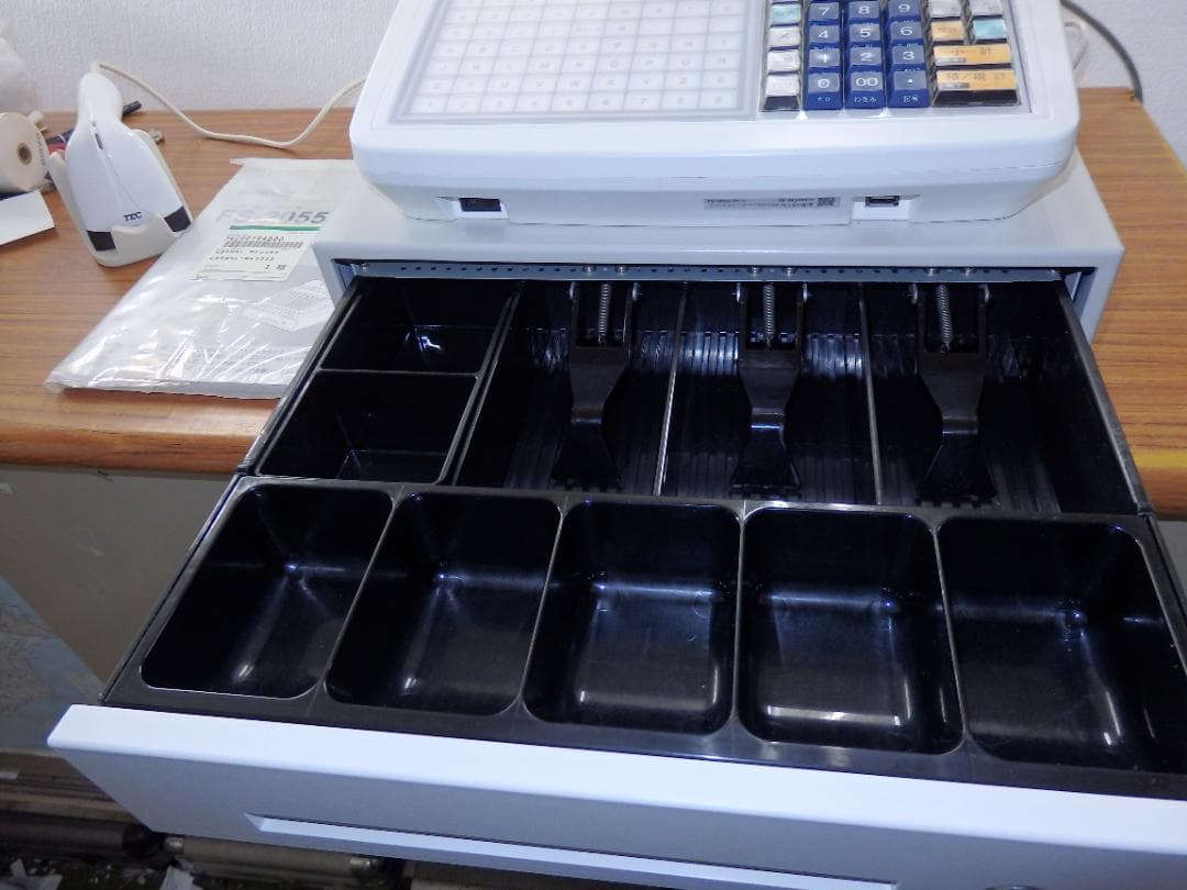 美品 3210 設定無料 FS-2055-V2 レジスター スキャナー付