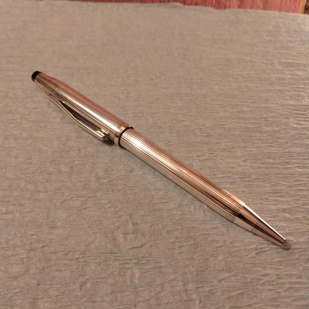セール（8日まで）　純銀　クロスCentury2 ボールペン 925　ケース付き
