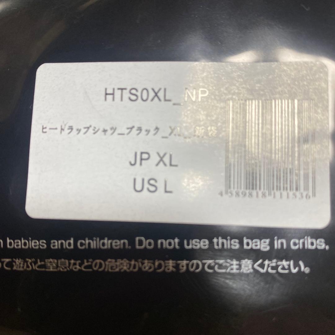 HEATTRAP ヒートラップシャツ ブラック JP XL US L