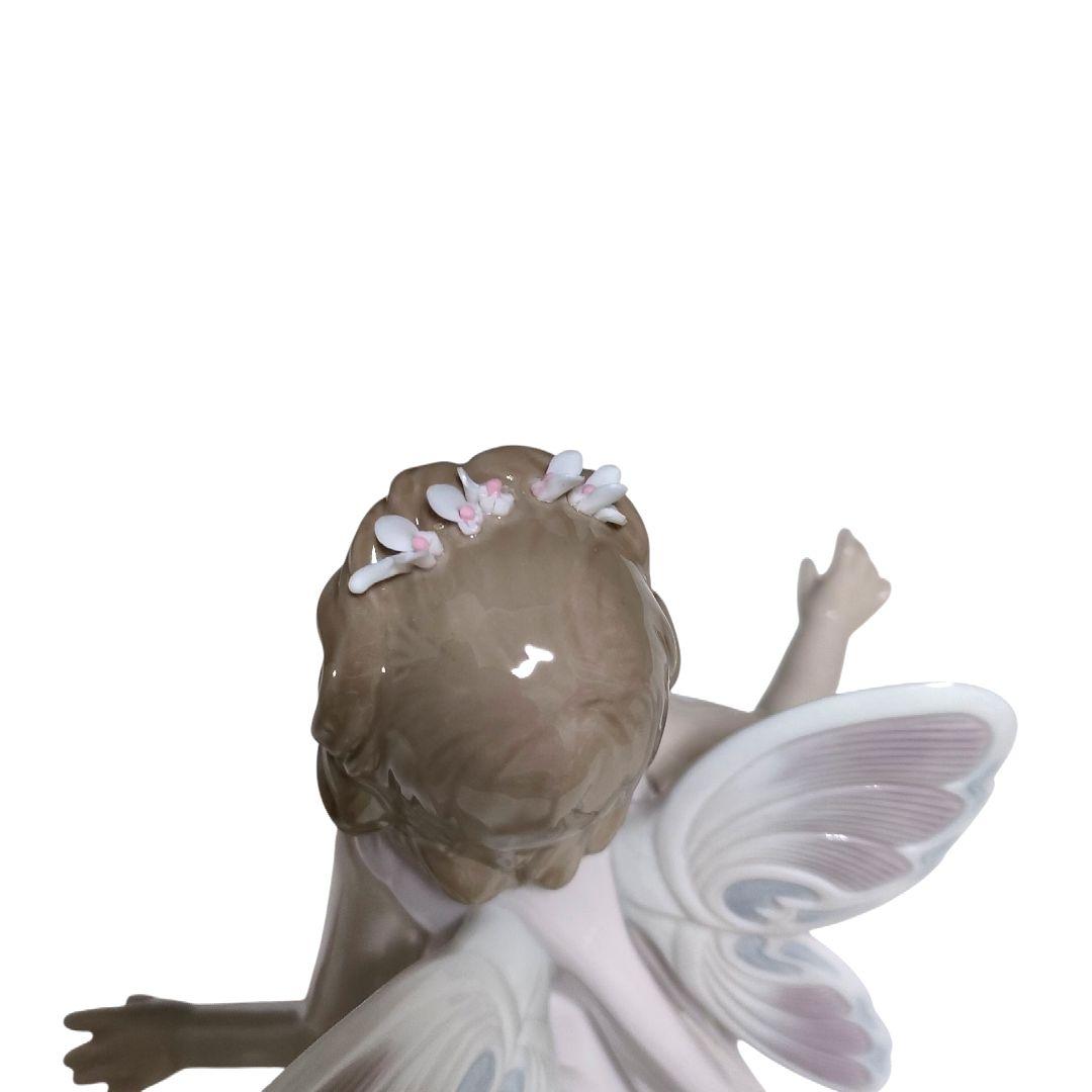 LLADRÓ リヤドロ ♯6875 蝶の妖精 フィギュリン 花 インテリア
