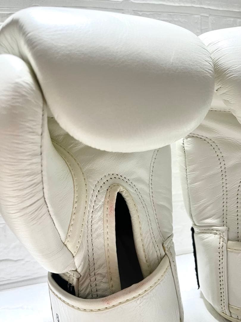 【中古品】WINDY ウィンディボクシンググローブ 8oz ホワイト　白